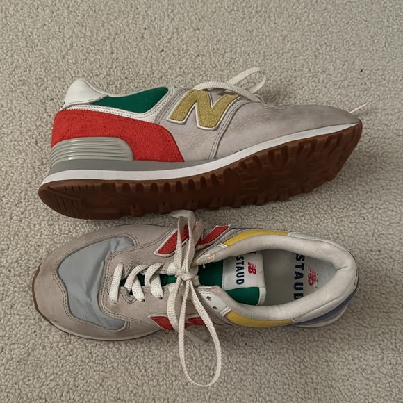 Staud x New Balance 574 in Men’s 8/Women’s 9.5 - Picture 2 of 7